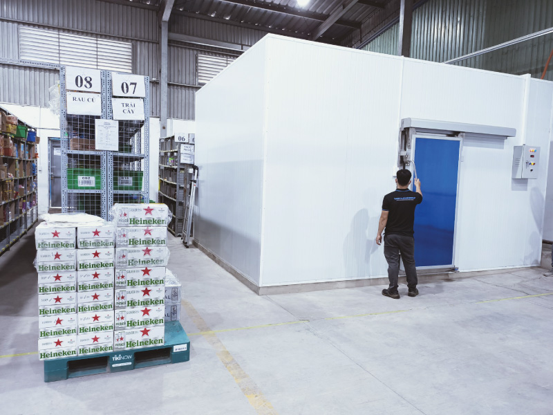 kho lạnh và hệ thông kho lạnh trong logistic